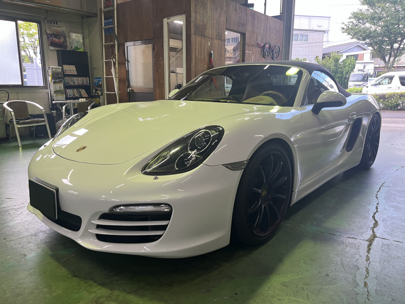 ポルシェ ボクスター(Type981) 981 2.7 PDK 左ハンドル 社外20インチ BILSTEIN 中古車