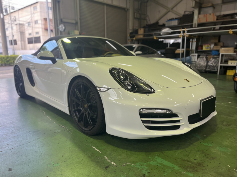 ポルシェ ボクスター(Type981) 981 2.7 PDK 左ハンドル 社外20インチ BILSTEIN 中古車