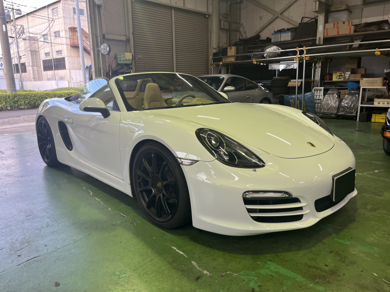ポルシェ ボクスター(Type981) 981 2.7 PDK 左ハンドル 社外20インチ BILSTEIN 中古車